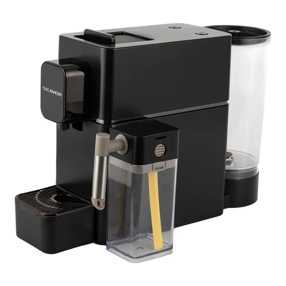 Aparat de cafea cu capsule cu spumă de lapte