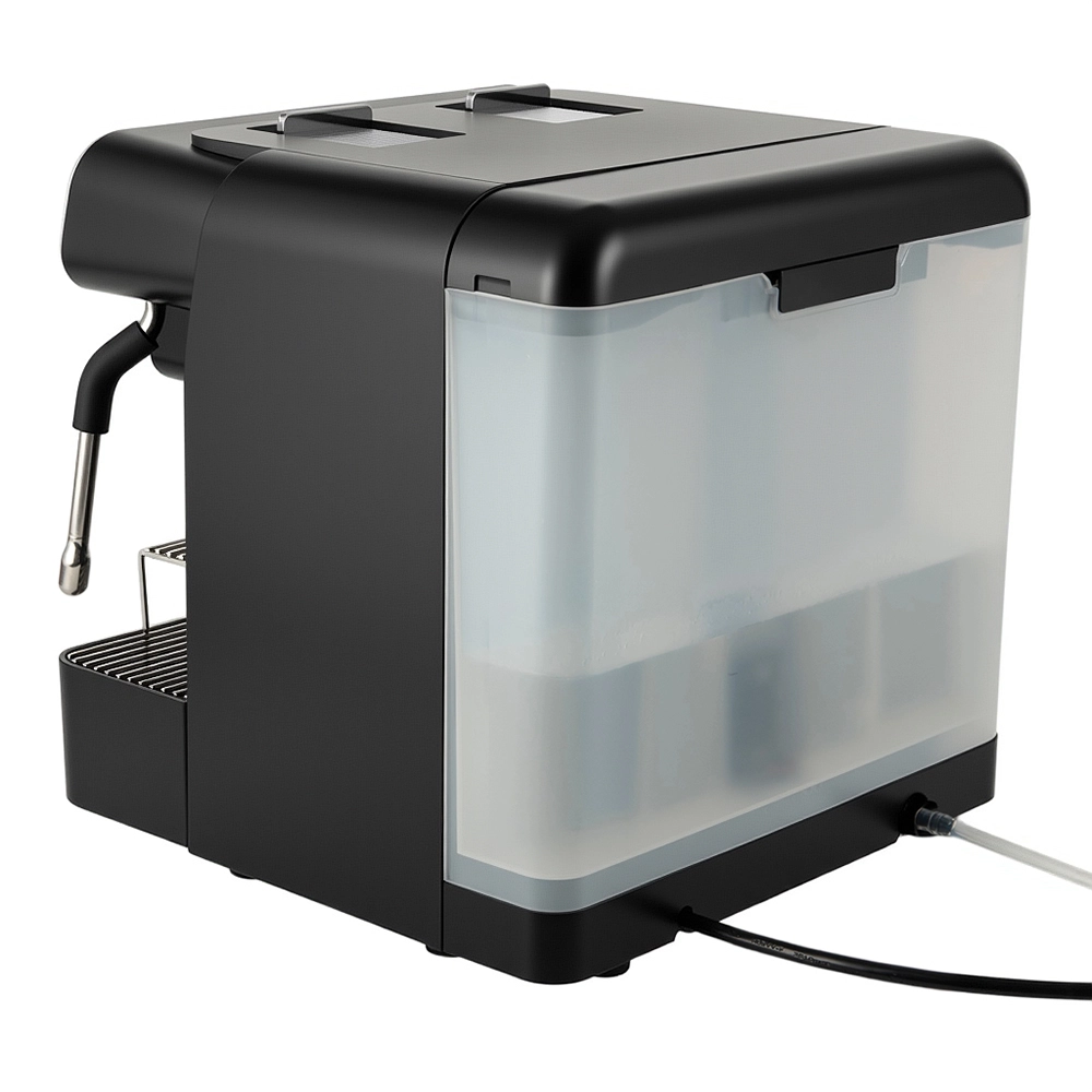Aparat de cafea cu capsule cu două capete cu funcție de abur